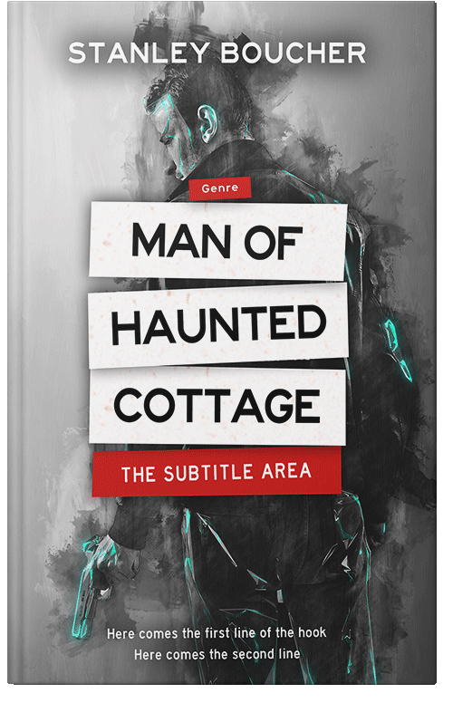 Front view of Premade Mystery & Thriller & Suspense Book Cover - Cape Cod