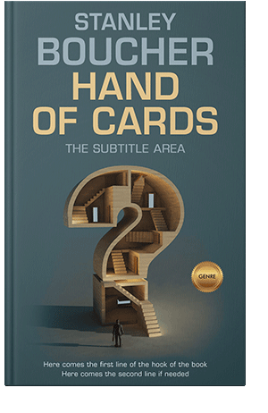 Pre Made Book Cover Limed Spruce