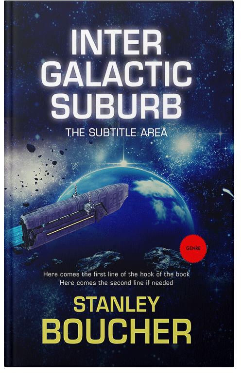 Front view of Premade Science Fiction Book Cover - Haiti