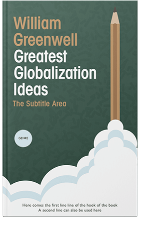 Pre Made Book Cover Mineral Green