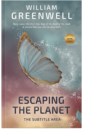 Pre Made Book Cover Oslo Gray