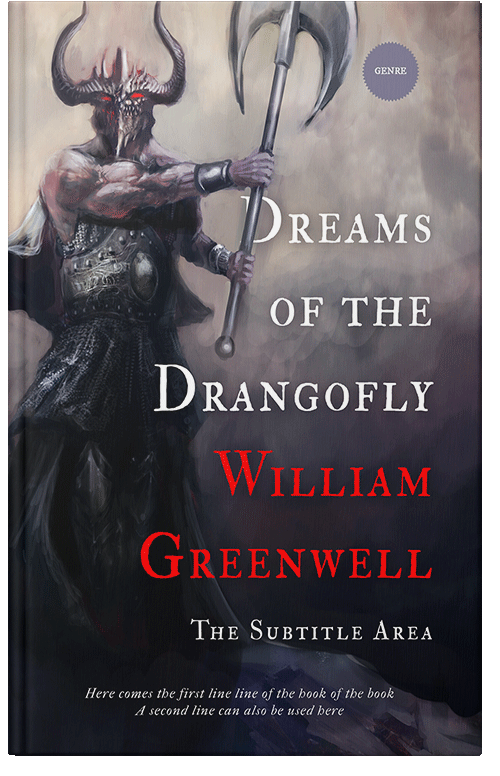 Front view of Premade Fantasy Book Cover - Thatch