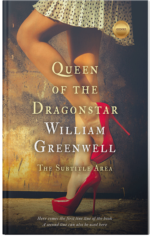 Front view of Premade Teen & Young Adult Book Cover - Masala