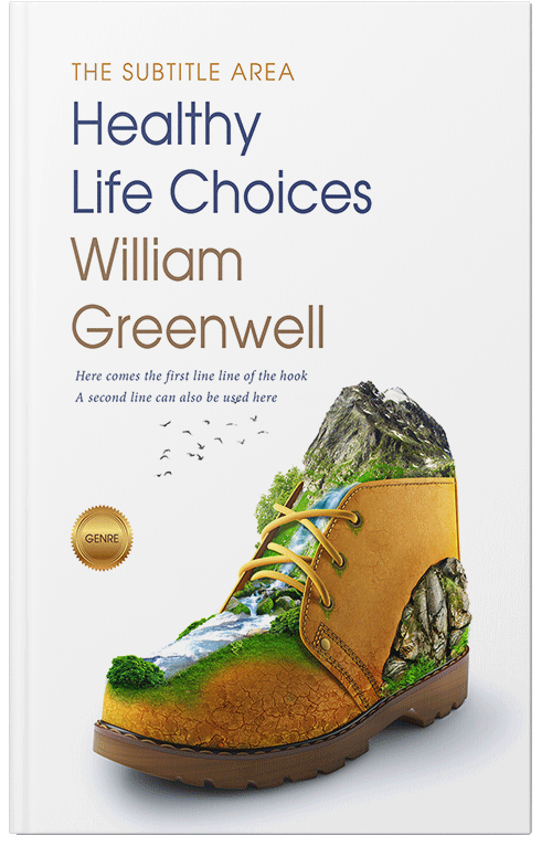 Front view of Premade Travel Book Cover - Sycamore