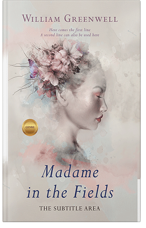 Premade Book Cover Swirl