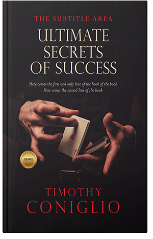 Pre Made Book Cover Thunder