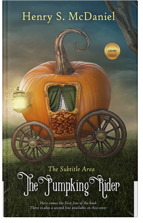 Front view of Premade Fantasy Book Cover - Rangitoto