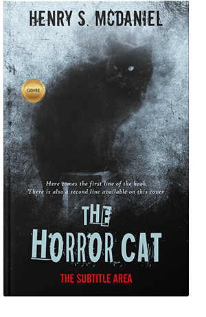 Pre Made Book Cover Heather