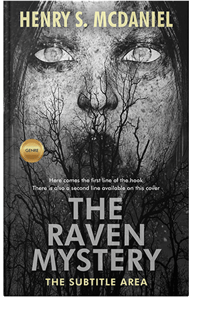 Pre Made Book Cover Mist Gray