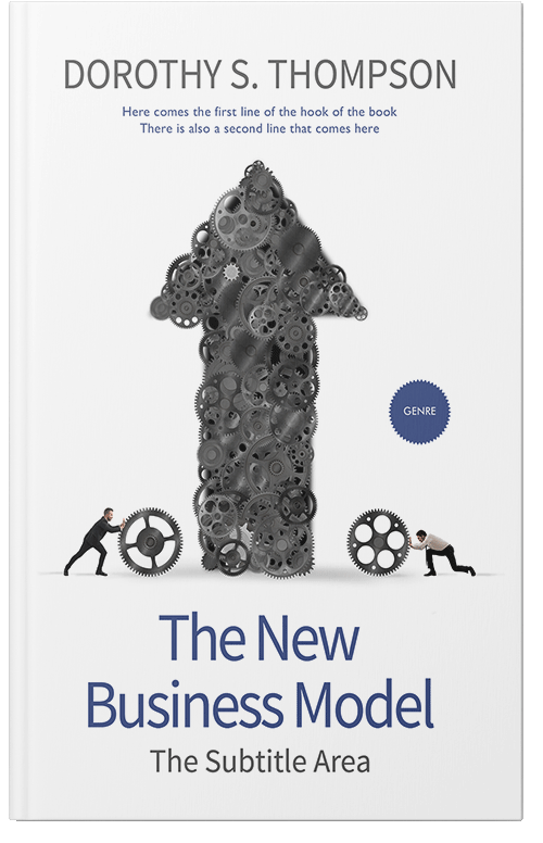 Front view of Premade Self-Improvement & Self-Help Book Cover - Abbey