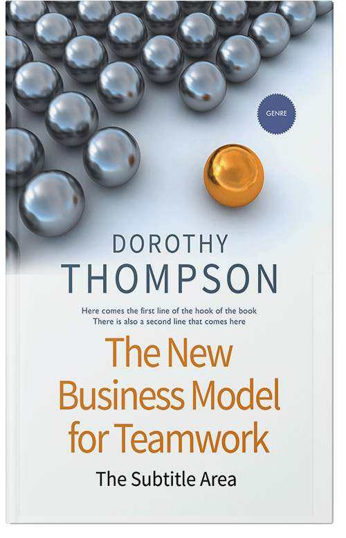 Front view of Premade Self-Improvement & Self-Help Book Cover - Limed Spruce