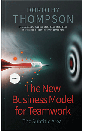 Pre Made Book Cover Black