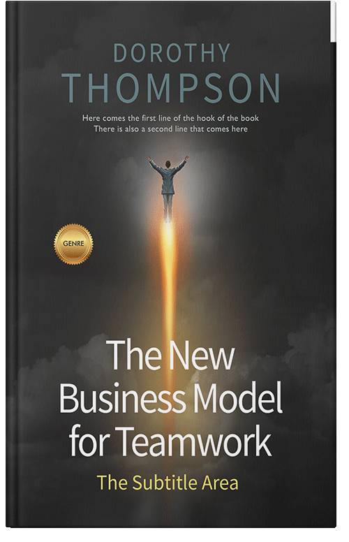 Front view of Premade Self-Improvement & Self-Help Book Cover - Dune