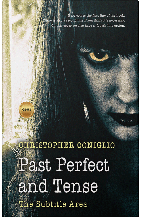 Front view of Premade Horror Book Cover - Bunker