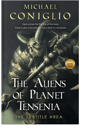 Pre Made Book Cover Shark