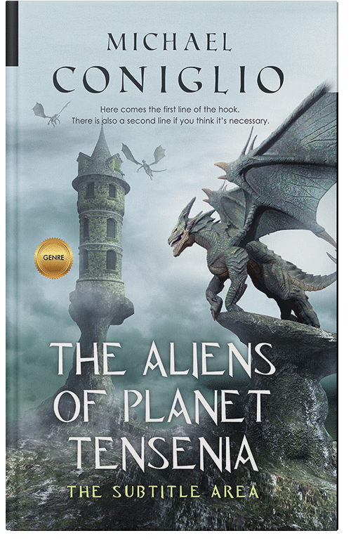 Front view of Premade Fantasy Book Cover - Loblolly