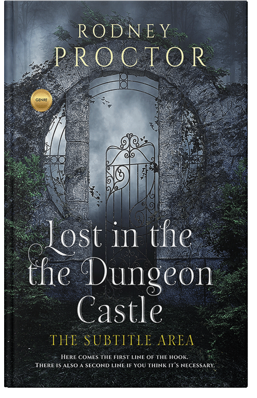 Front view of Premade Fantasy Book Cover - Bunker