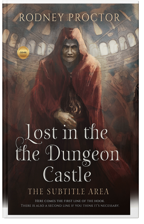 Front view of Premade Fantasy Book Cover - Eclipse