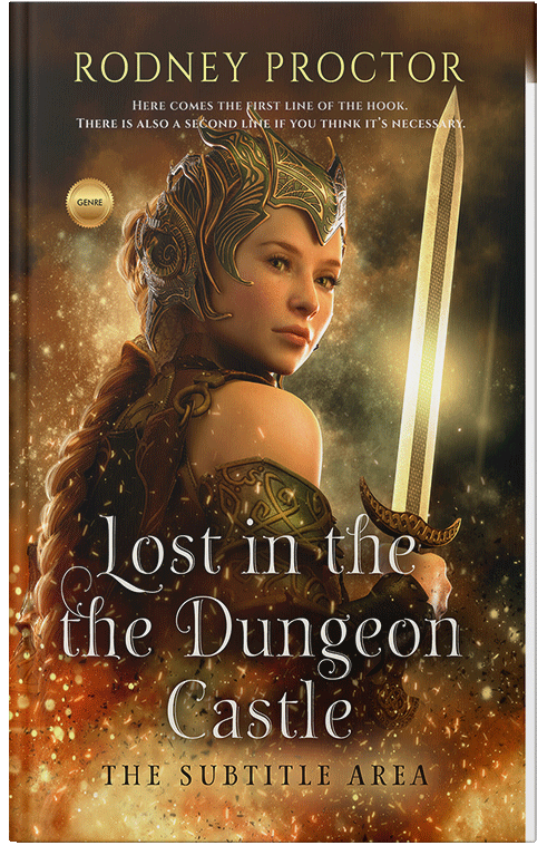 Front view of Premade Fantasy Book Cover - Clinker