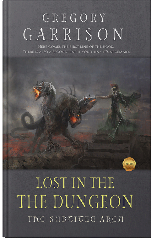 Front view of Premade Fantasy Book Cover - Tundora