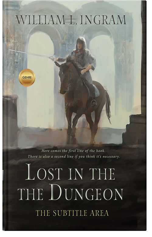 Front view of Premade Historical Book Cover - Zeus