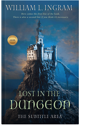 Pre Made Book Cover Biscay