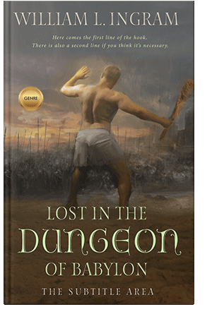 Pre Made Book Cover Judge Gray