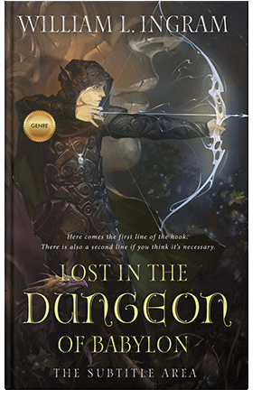 Pre Made Book Cover Zeus