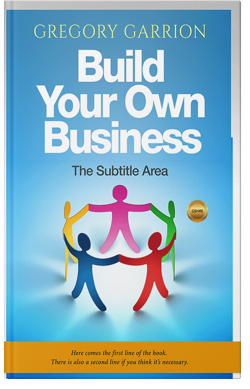 Front view of Premade Abstract Book Cover - Shakespeare