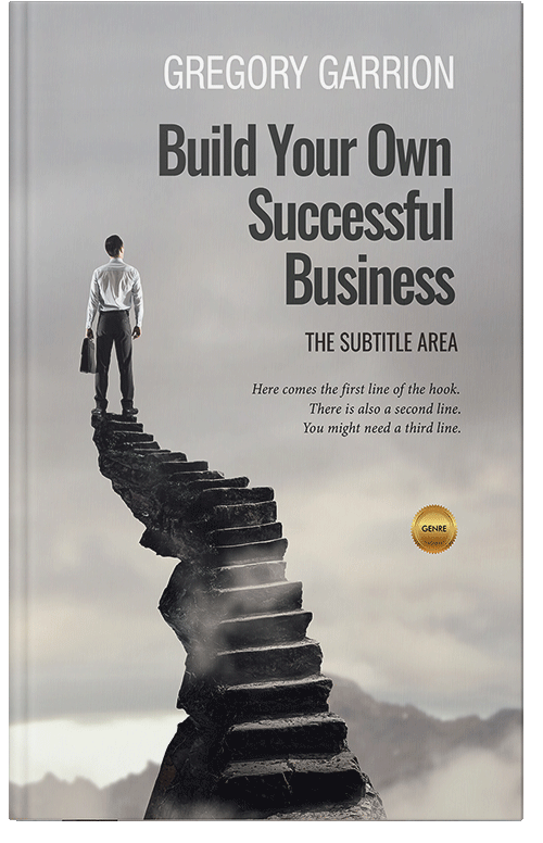 Front view of Premade Self-Improvement & Self-Help Book Cover - Cloud