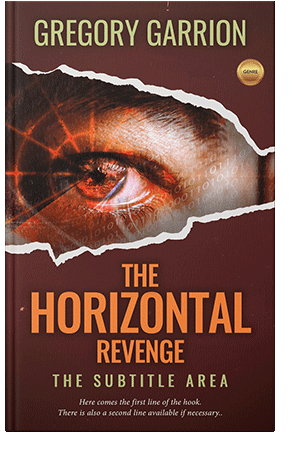 Pre Made Book Cover Brown Derby