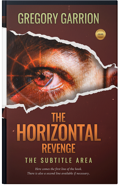 Front view of Premade Mystery & Thriller & Suspense Book Cover - Brown Derby