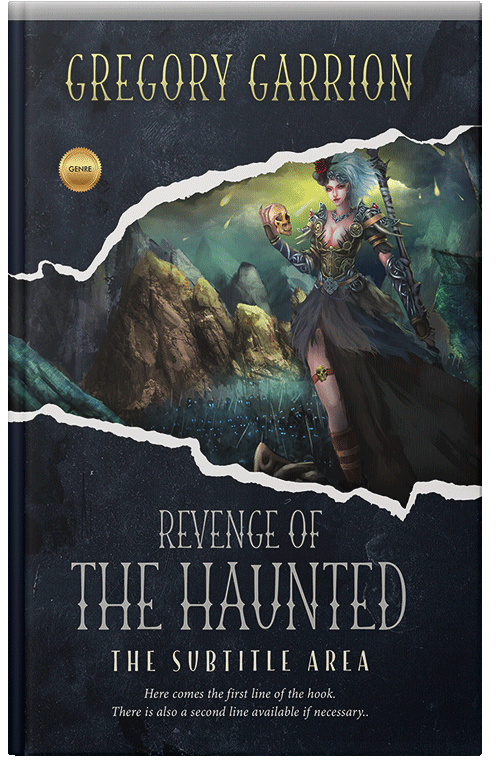 Front view of Premade Fantasy Book Cover - Bunker