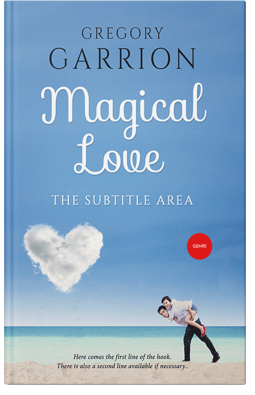 Front view of Premade Romance Book Cover - Danube