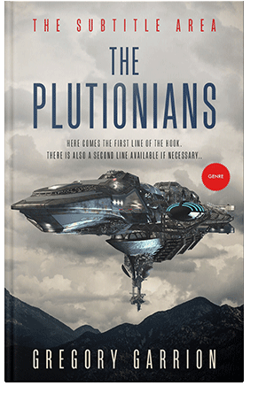 Pre Made Book Cover Ash