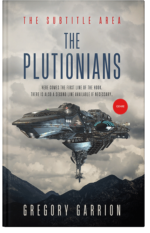 Front view of Premade Science Fiction Book Cover - Ash