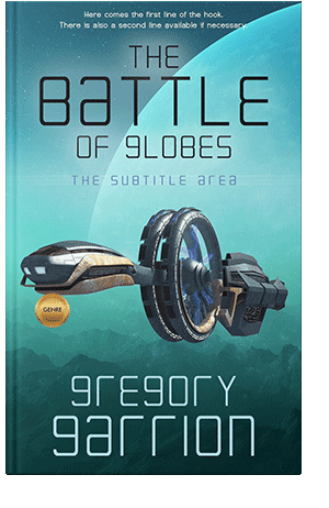 Pre Made Book Cover Nile Blue