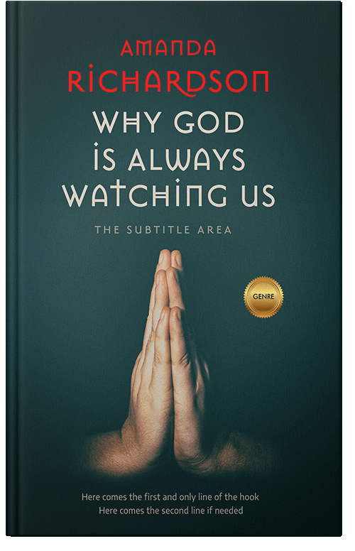 Front view of Premade Health & Mind & Body Book Cover - Firefly