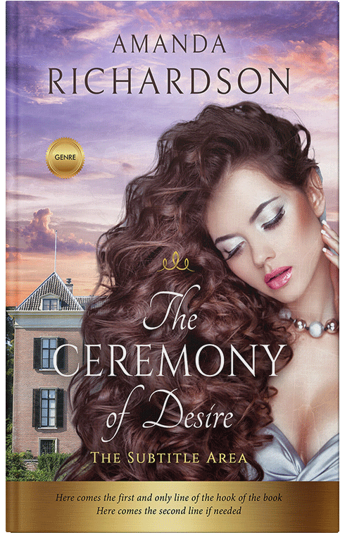 Front view of Premade Royal Romance Book Cover - Cold Turkey