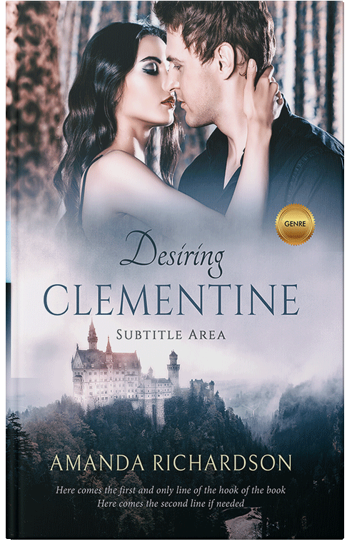 Front view of Premade Romance Book Cover - Gable Green