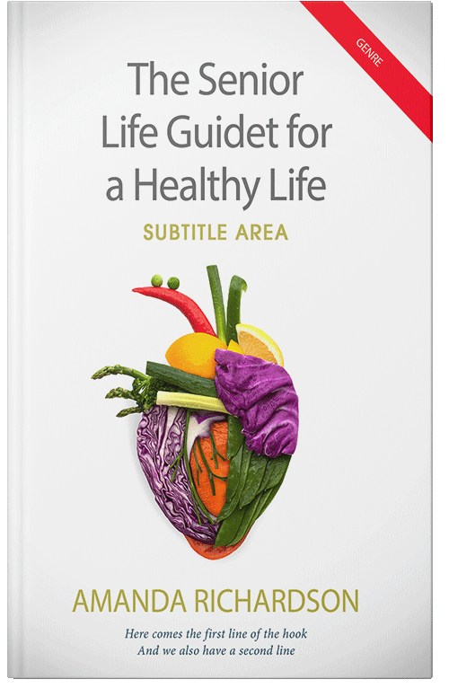 Front view of Premade Health & Dieting & Fitness Book Cover - Ebb