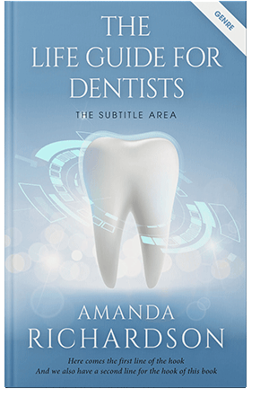 Pre Made Book Cover Glacier