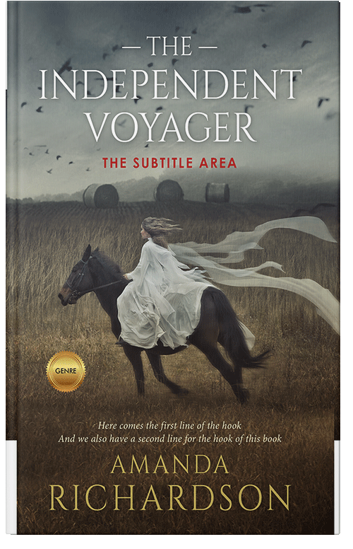 Front view of Premade Romance Book Cover - Armadillo