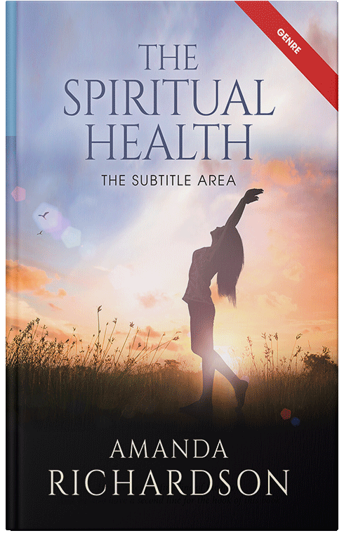 Front view of Premade Health & Mind & Body Book Cover - Gondola