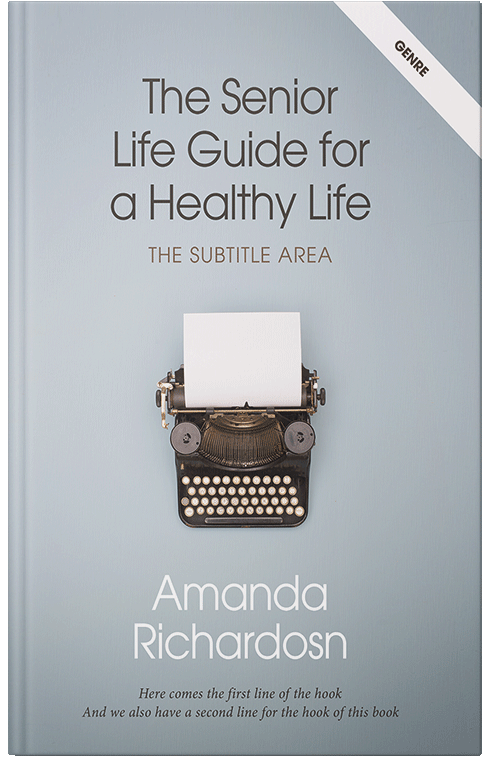 Front view of Premade Health & Mind & Body Book Cover - Loblolly