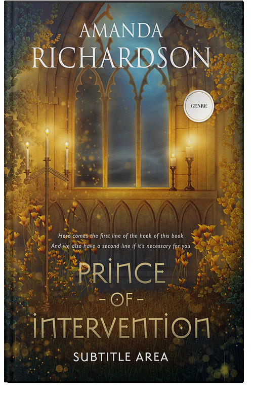 Front view of Premade Fantasy Book Cover - Iroko