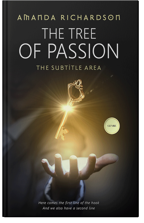 Front view of Premade Business Book Cover - Sorrell Brown