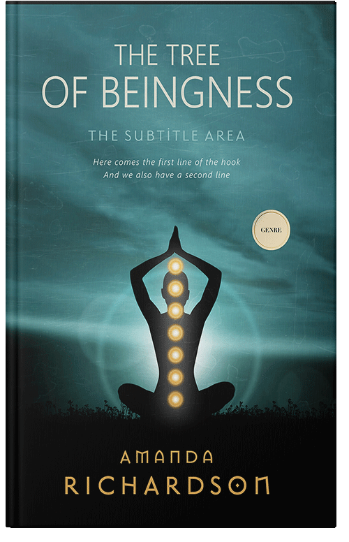 Front view of Premade Health & Mind & Body Book Cover - Oracle