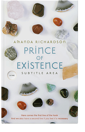 Pre Made Book Cover Black Haze