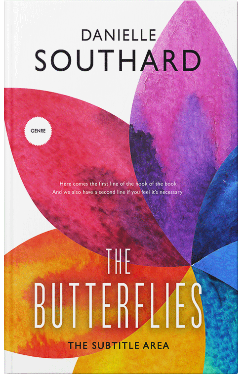 Front view of Premade Self-Improvement & Self-Help Book Cover - Valencia